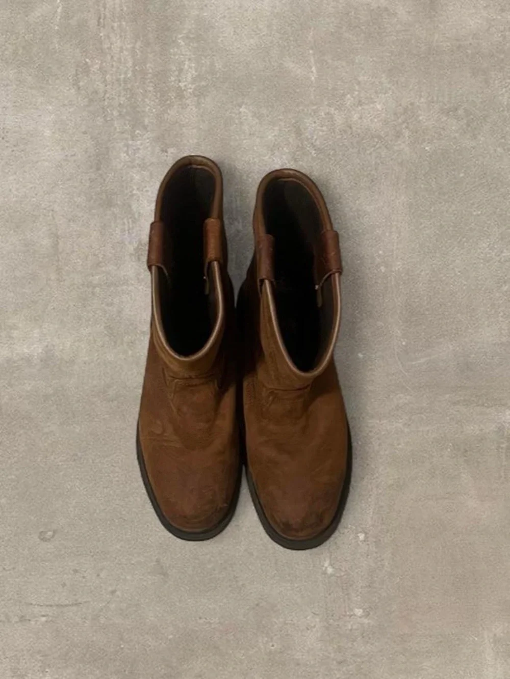 Herman Survivors Men’s Size 10 Brown Leather Steel Toe Work Boots